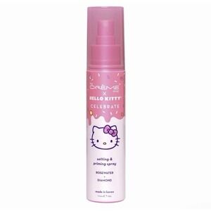 The Creme Shop Hello Kitty Celebrate Setting & Priming Rose Water Diamond Spray